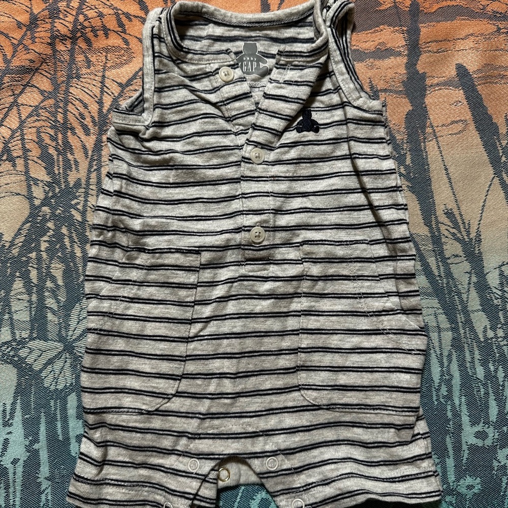 GAP Baby Striped Romper